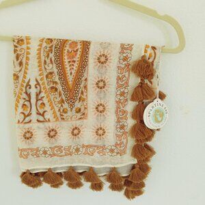 Spartina 449 Square Scarf Pink House